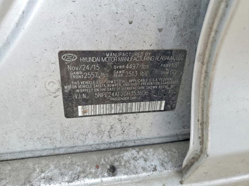 2016 Hyundai Sonata se