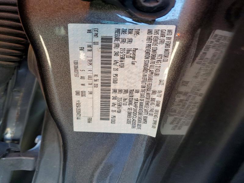 2012 Ford Focus sel
