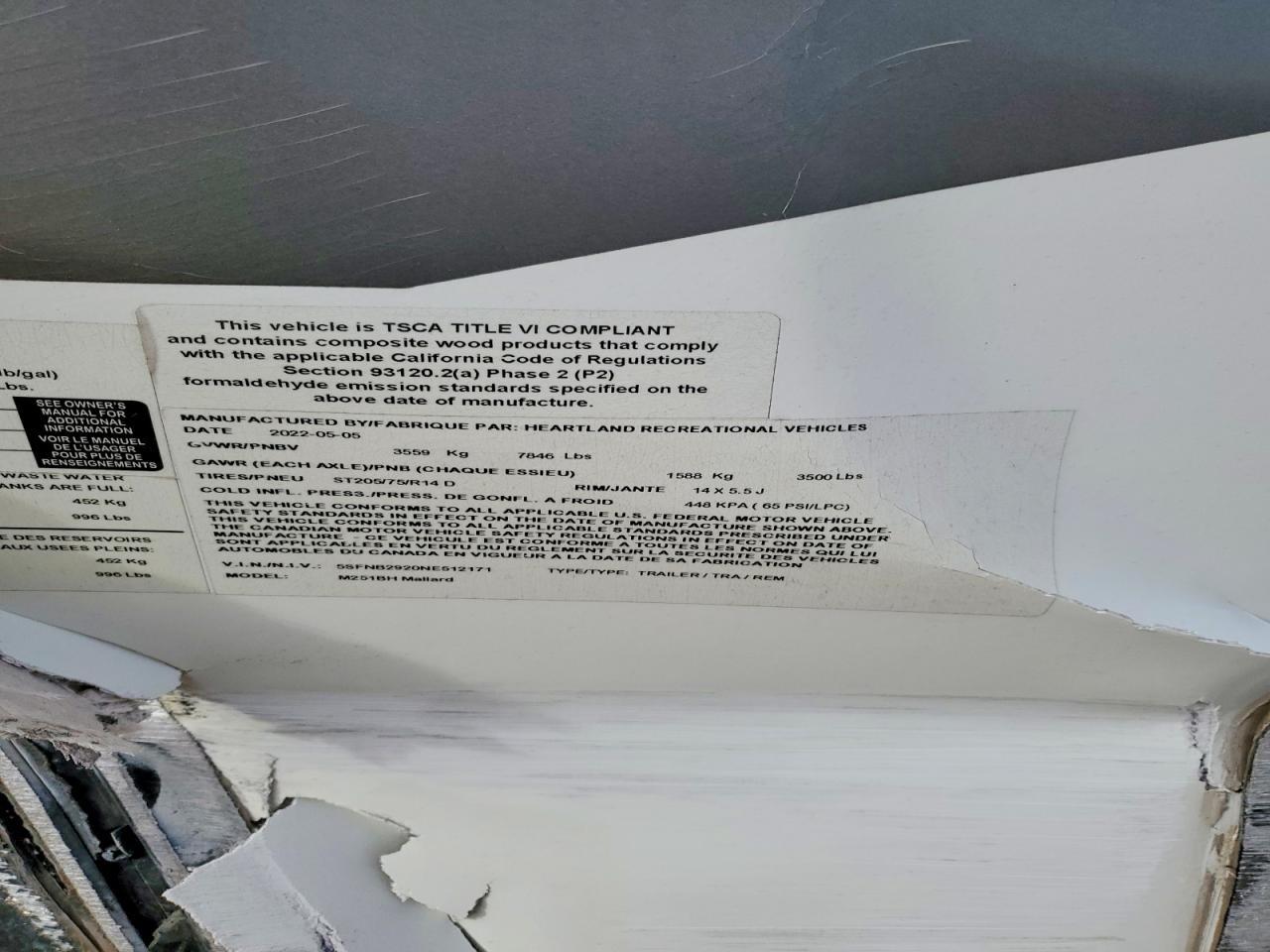 2022 Heartland Tland Mallard Camper