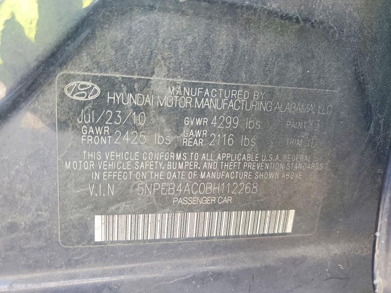 2011 Hyundai Sonata gls