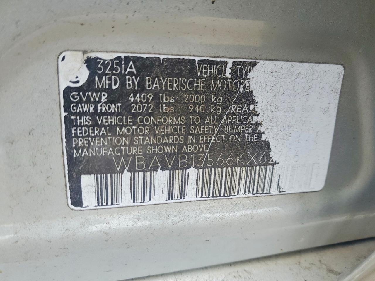 2006 BMW 325 i