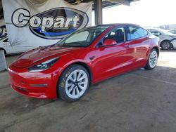 Tesla salvage cars for sale: 2023 Tesla Model 3