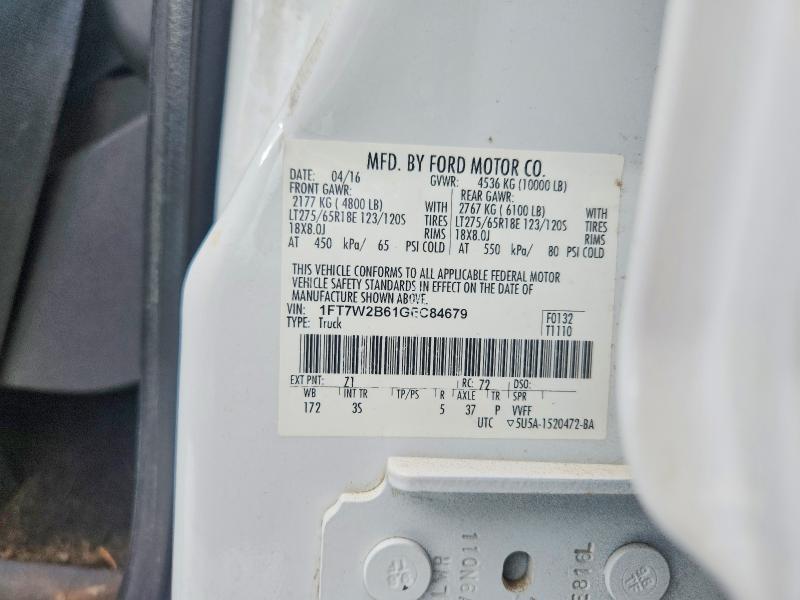 2016 Ford F250 Super Duty