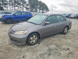Honda Civic salvage cars for sale: 2005 Honda Civic Hybrid