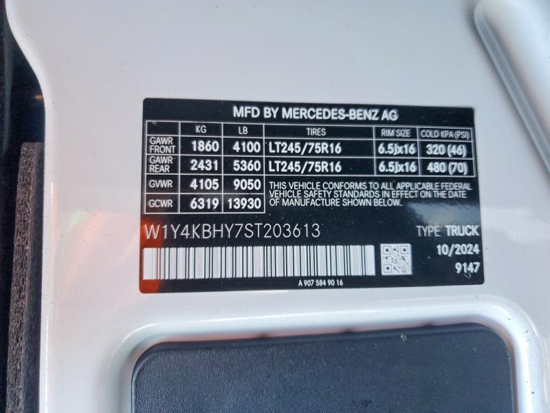 2025 Mercedes-Benz Sprinter 2500