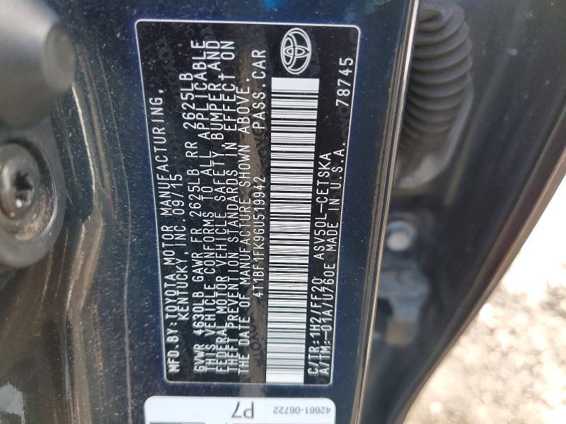 2016 Toyota Camry