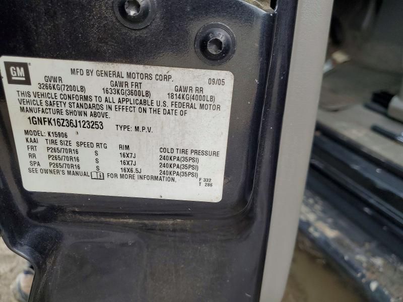 2006 Chevrolet Suburban K1500