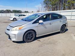 Toyota Prius Three salvage cars for sale: 2015 Toyota Prius Three