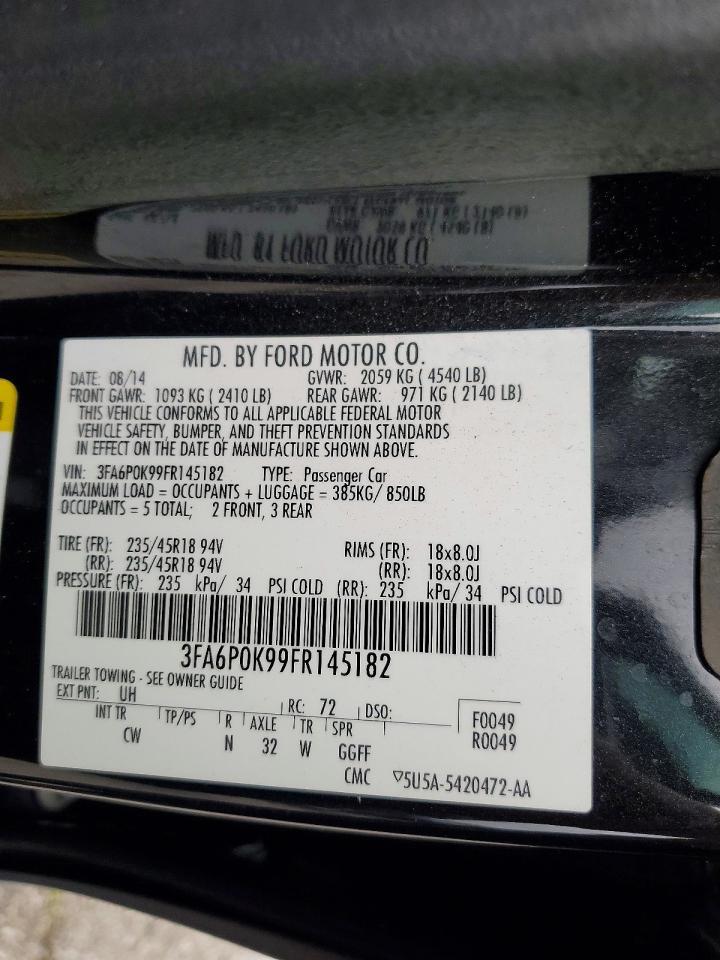2015 Ford Fusion Titanium