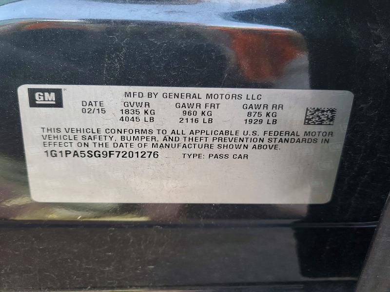 2015 Chevrolet Cruze ls