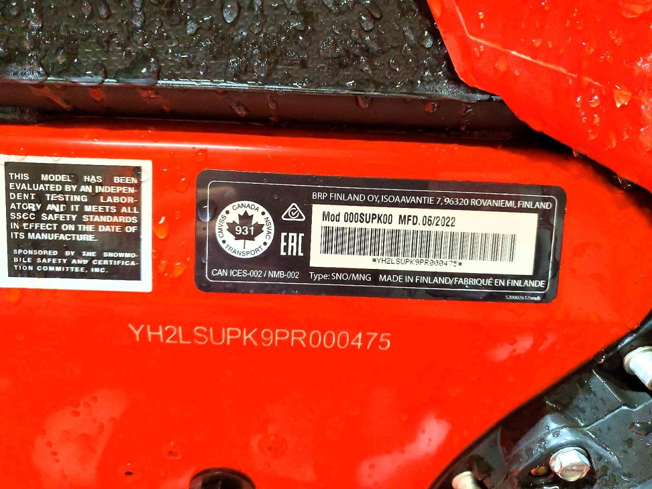 2023 Lynx Supk SM Rave RE 850