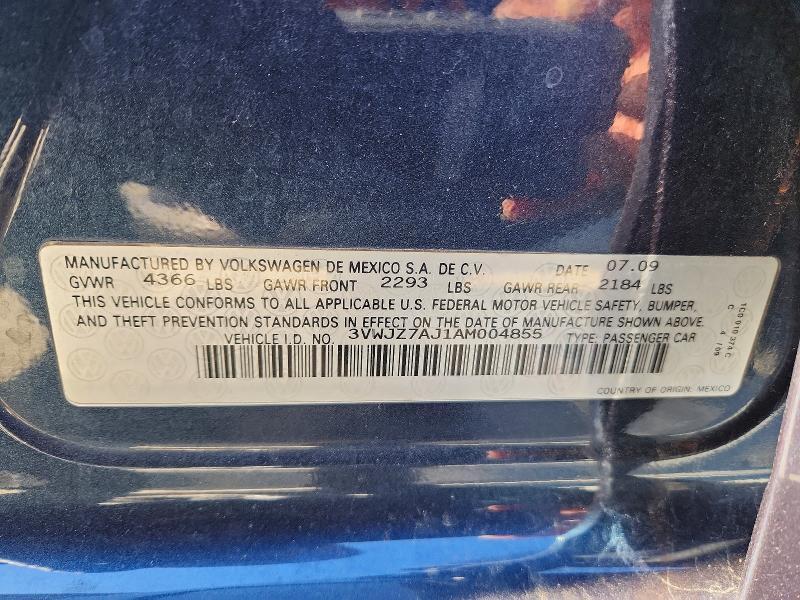 2010 Volkswagen Jetta s