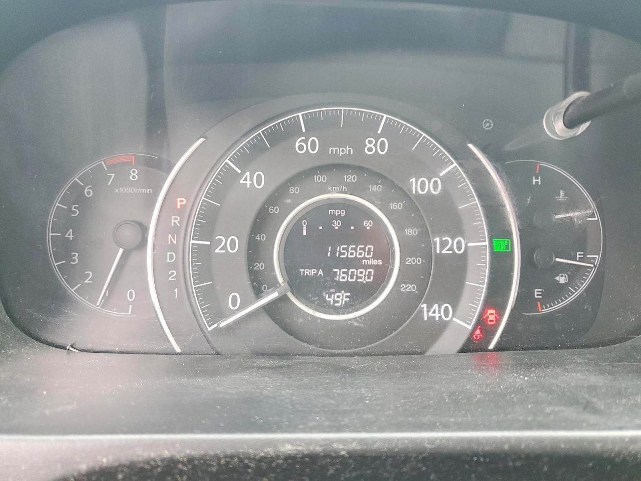 2012 Honda Cr-v ex