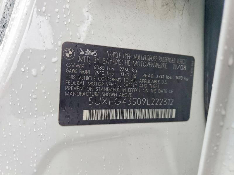 2009 BMW X6 Xdrive35i