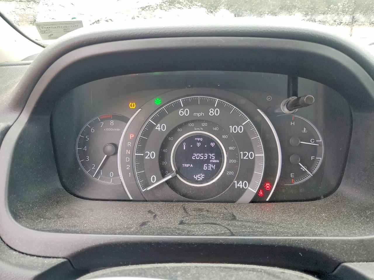 2014 Honda Cr-v lx