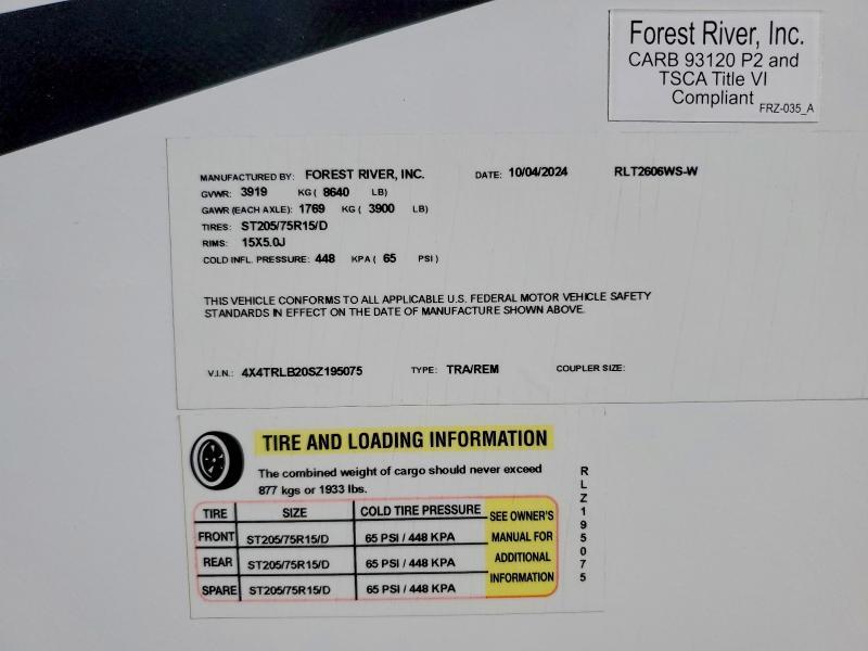 2025 Foresriver Rockwood-Trailer