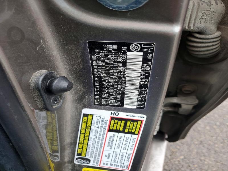 2019 Toyota Corolla l
