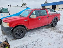 Ford salvage cars for sale: 2008 Ford F150 Supercrew
