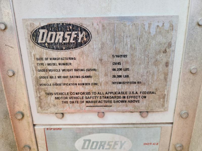 2023 Doresey 2023 Dorsey Walking Floor Trailer
