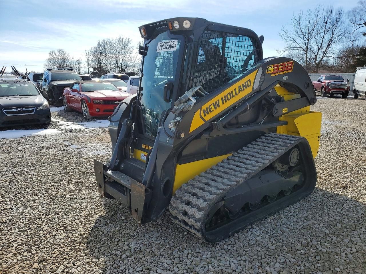 2021 New Holland C332 Tracked Skid Steer Loader