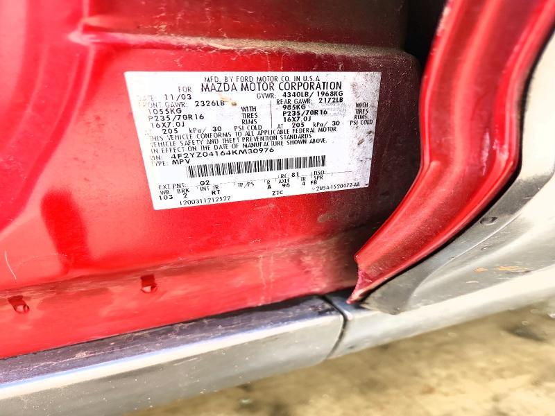 2004 Mazda Tribute lx