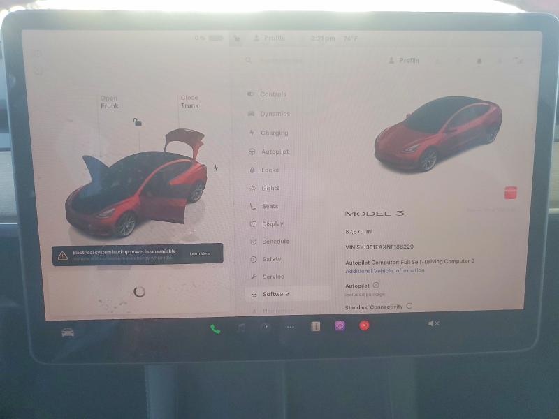 2022 Tesla Model 3