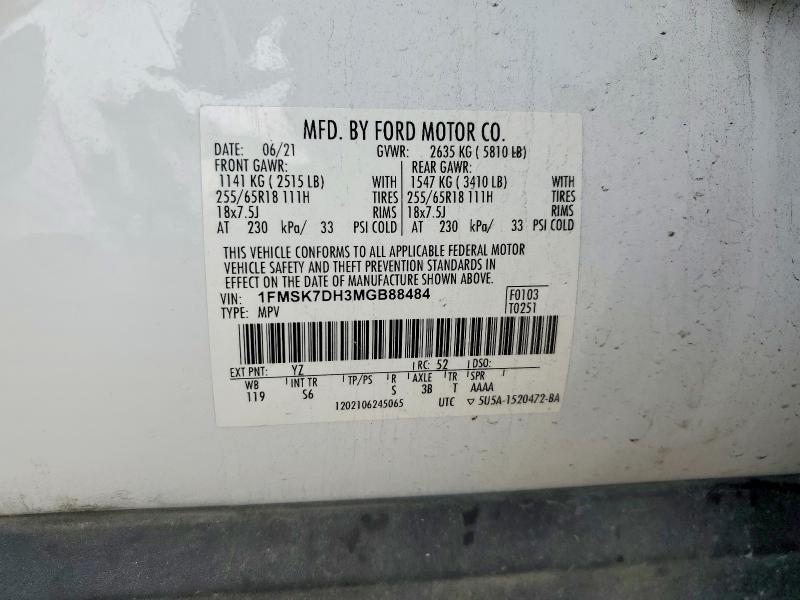 2021 Ford Explorer xlt