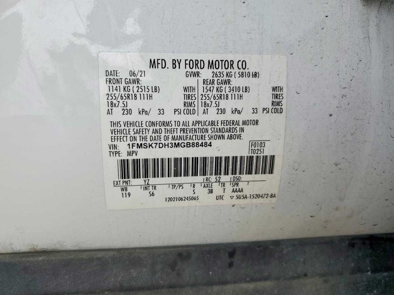 2021 Ford Explorer xlt