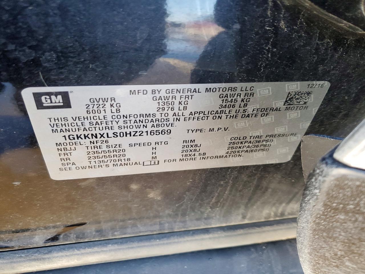 2017 GMC Acadia Denali