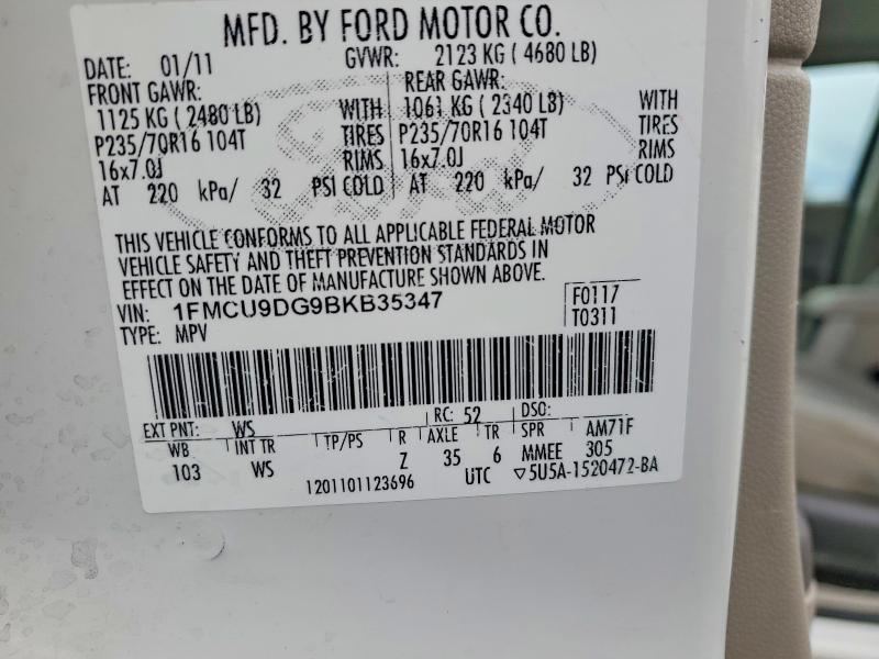 2011 Ford Escape xlt