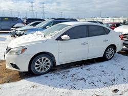 Vehiculos salvage en venta de Copart Elgin, IL: 2018 Nissan Sentra s