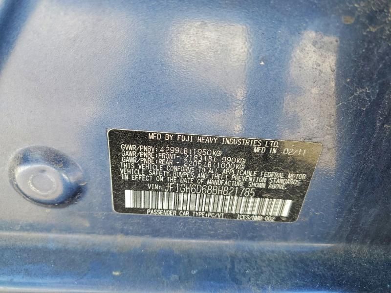 2011 Subaru Impreza Outback Sport