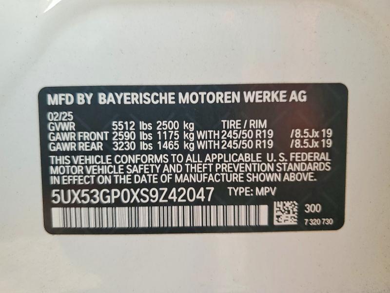 2025 BMW X3 30 Xdrive
