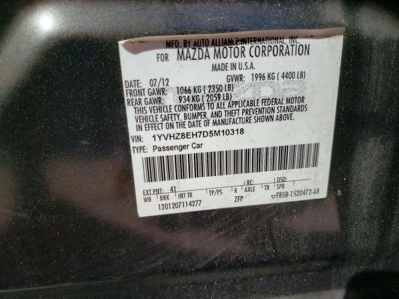2013 Mazda 6 Touring Plus