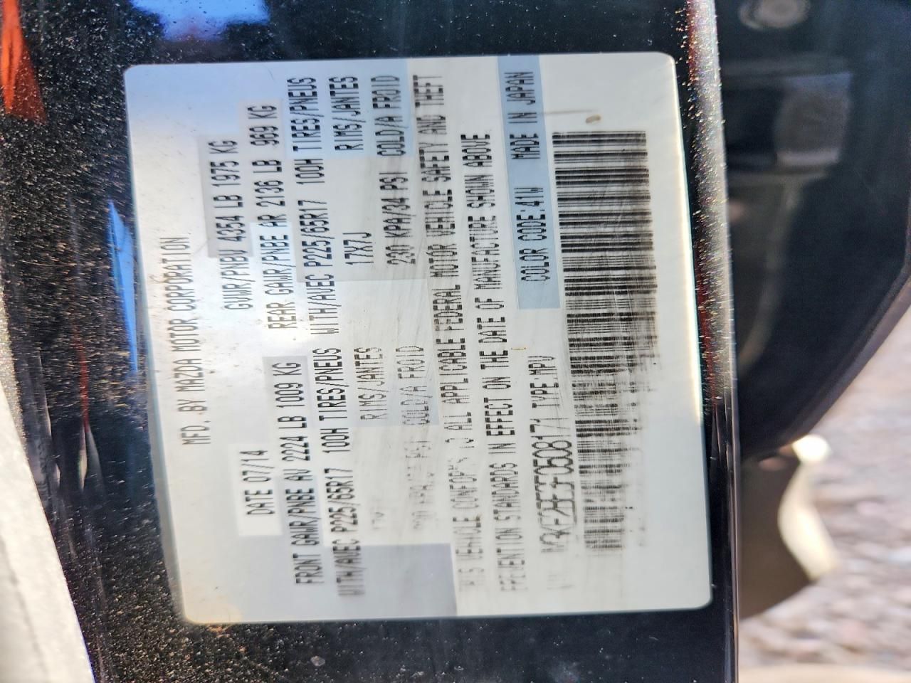 2015 Mazda Cx-5 Sport