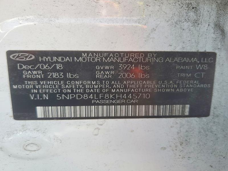 2019 Hyundai Elantra sel