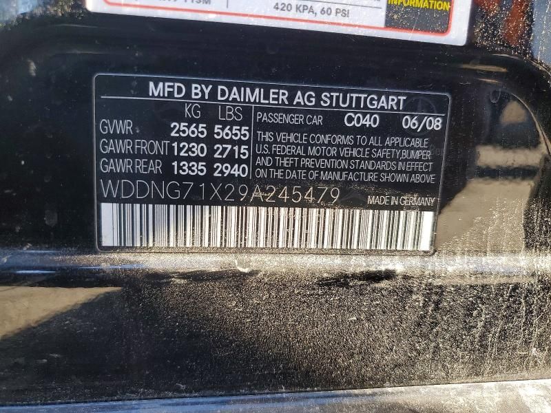 2009 Mercedes-Benz S 550