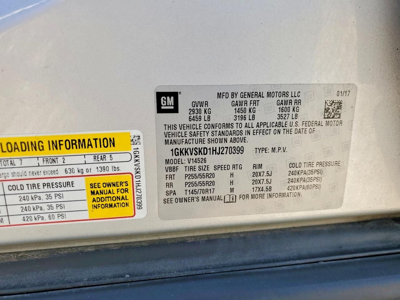 2017 GMC Acadia Limited Slt-2