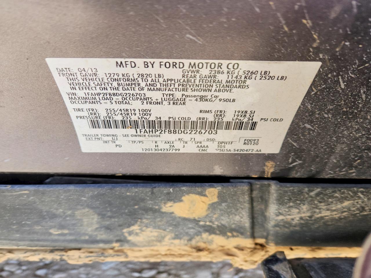 2013 Ford Taurus Limited