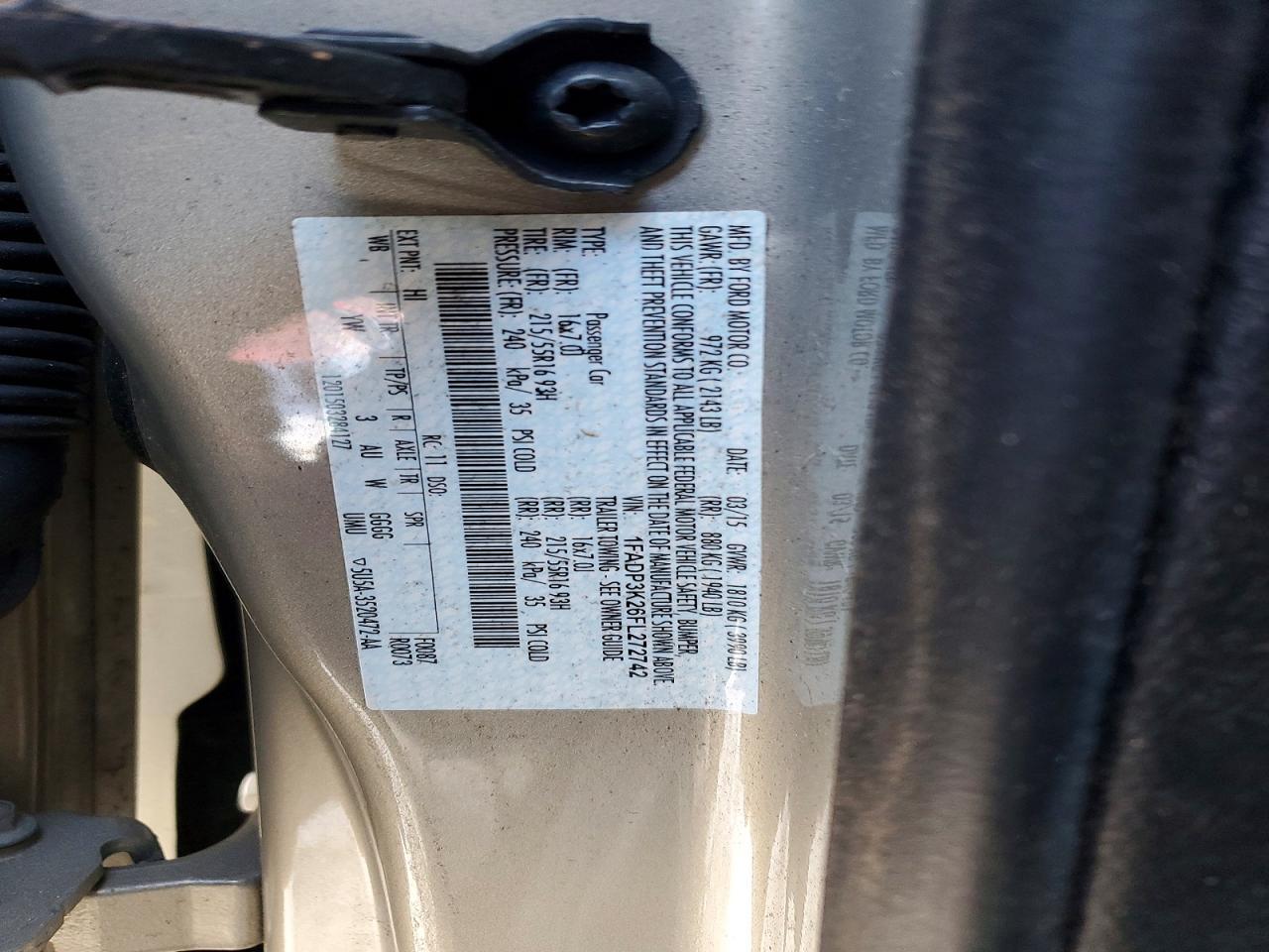 2015 Ford Focus se