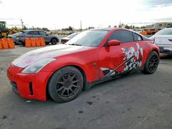 Nissan salvage cars for sale: 2008 Nissan 350z Coupe