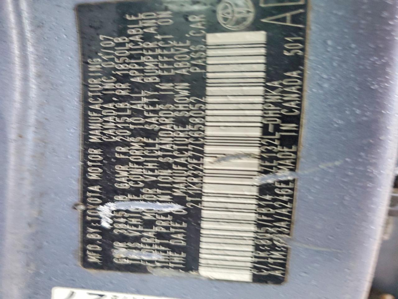 2007 Toyota Corolla Matrix xr