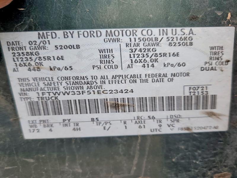 2001 Ford F350 Super Duty
