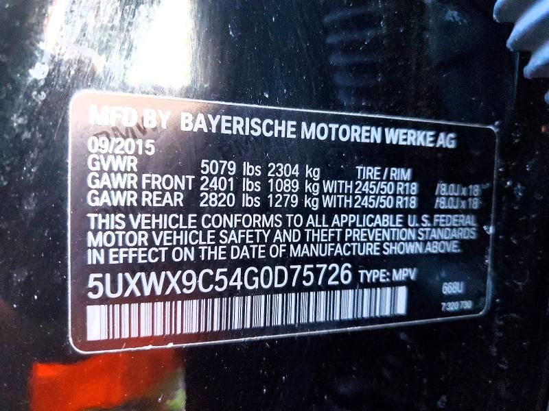 2016 BMW X3 Xdrive28i