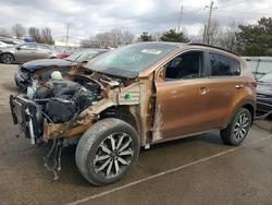 Vehiculos salvage en venta de Copart Moraine, OH: 2019 KIA Sportage ex