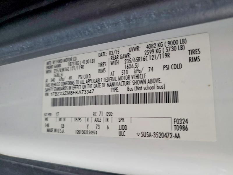 2015 Ford Transit T-350