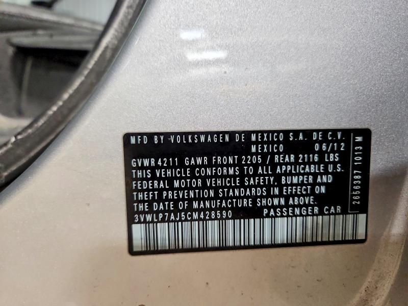 2012 Volkswagen Jetta sel