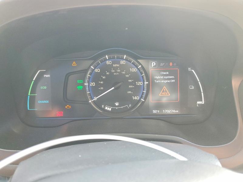 2018 Hyundai Ioniq Hybrid Blue