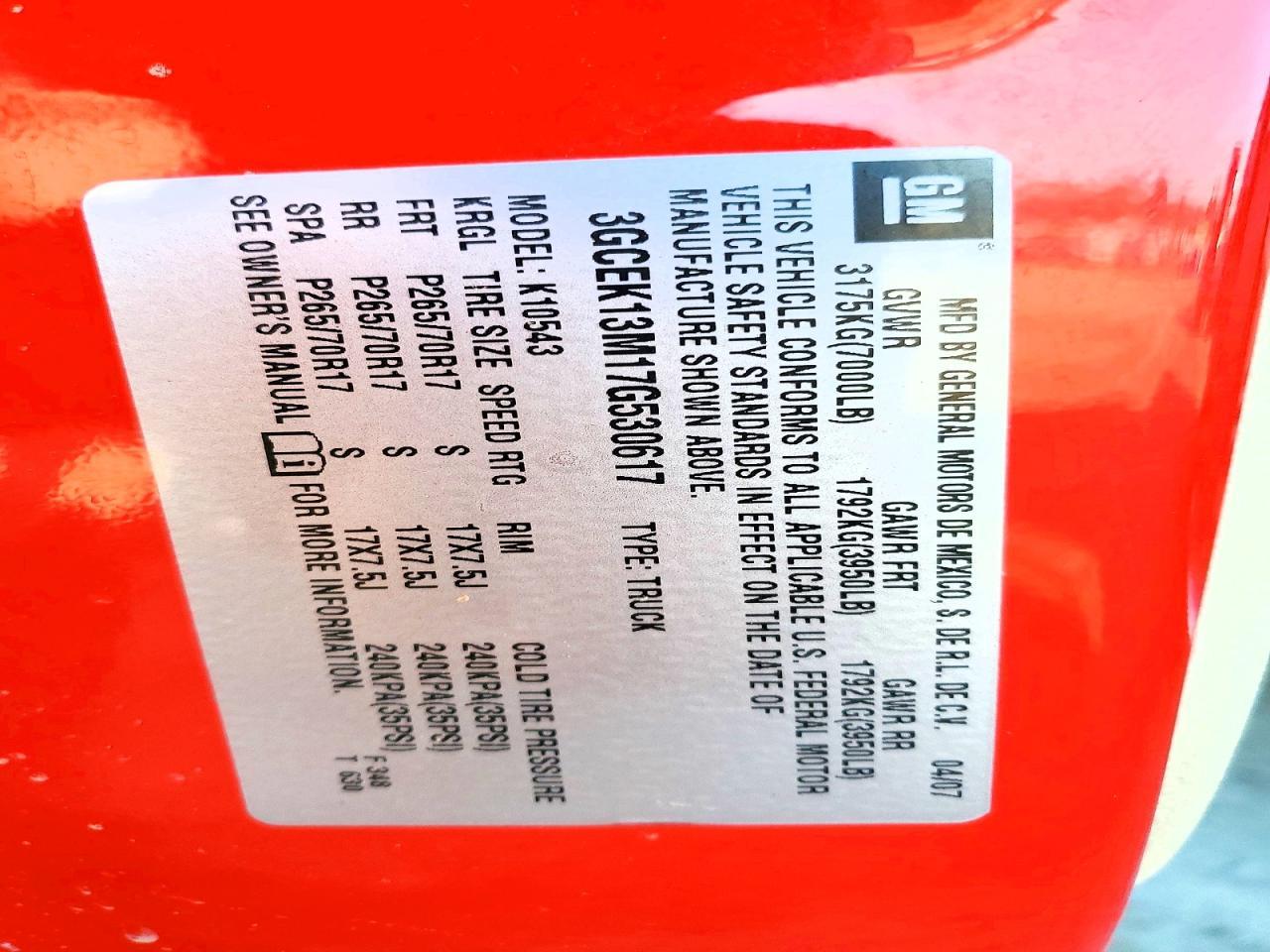 2007 Chevrolet Silverado K1500 Crew cab