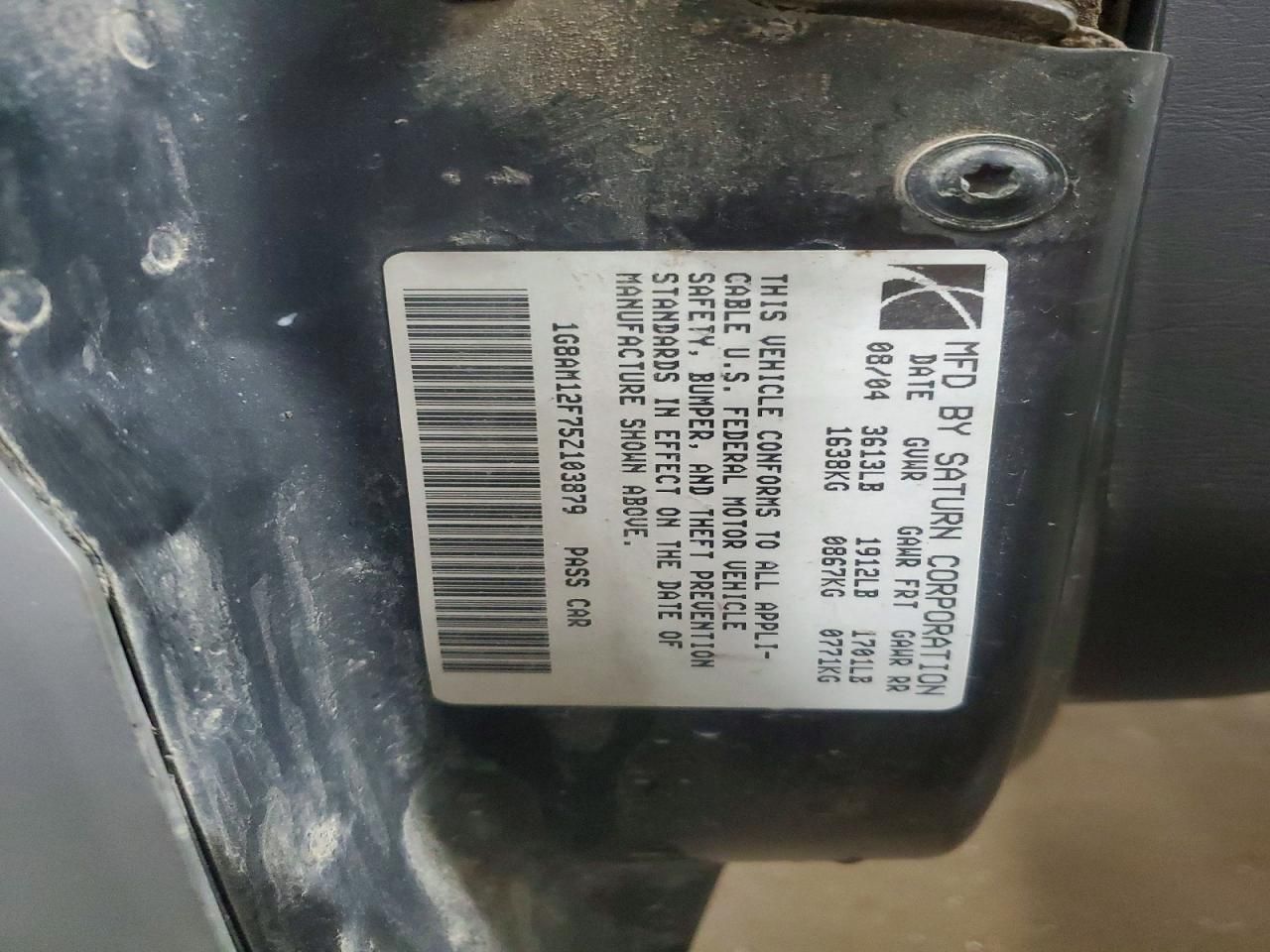 2005 Saturn Ion Level 2